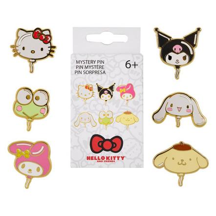 Loungefly Sanrio Hello Kitty and Friends Balloons Mystery Box Enamel Pin Exclusivité Games Zone (Styles May Vary)